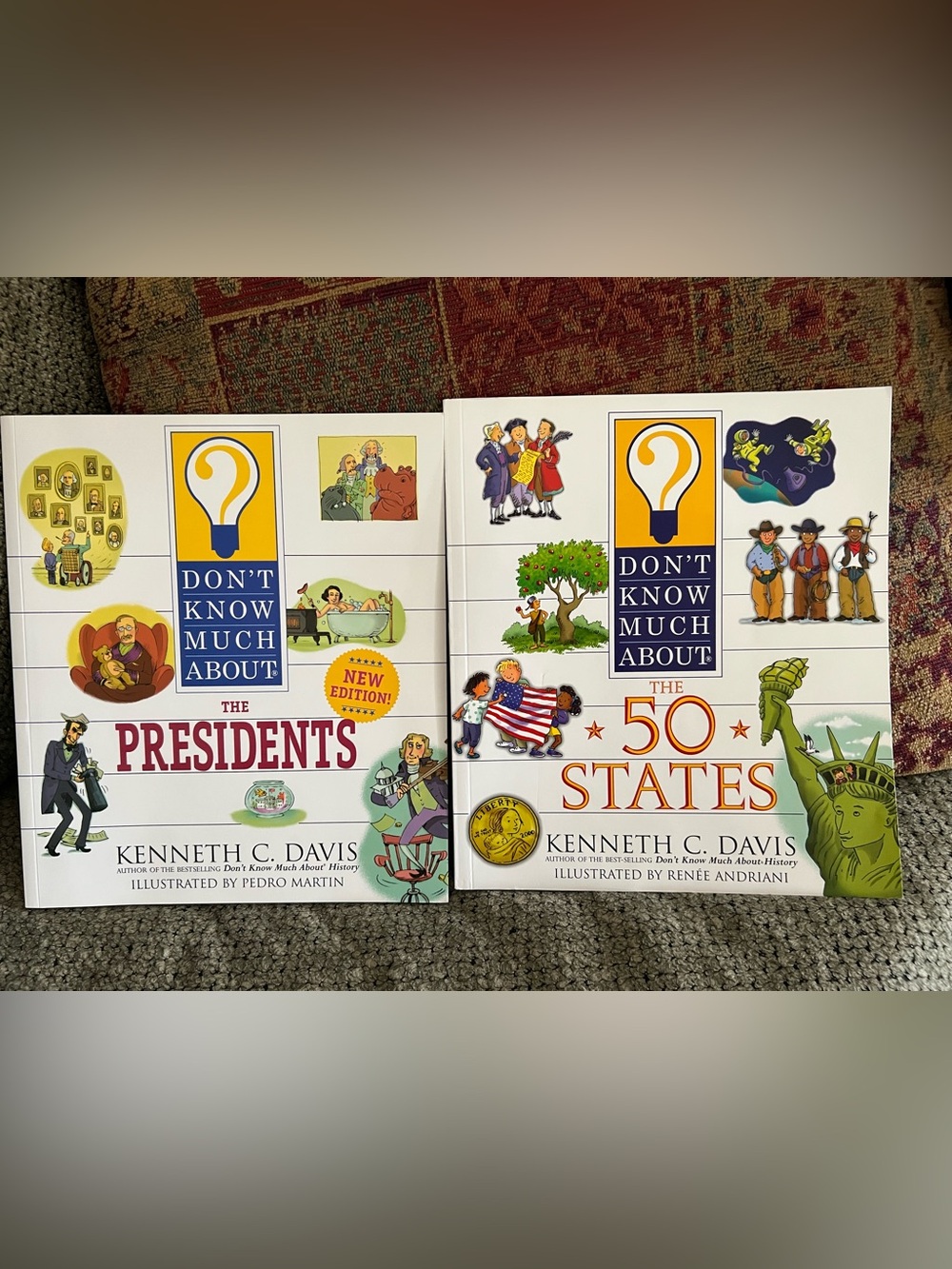 Don’t Know Much About The Presidents and The 50 States books - homeschool